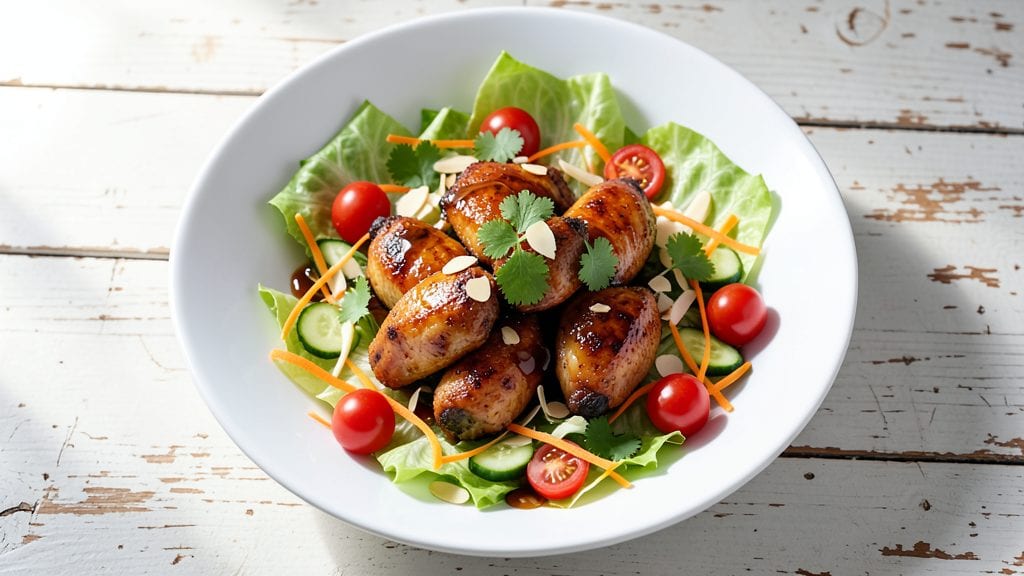 Applebee's Asian Chicken Salad Copycat Recipe: Crunchy Peanut Dressing and Crispy Chicken Bites