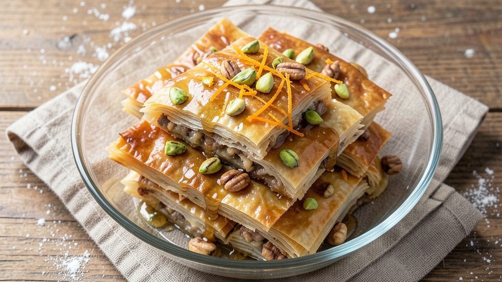 Baklava Cookies Recipe: Crispy Phyllo Layers with Nutty Honey Magic