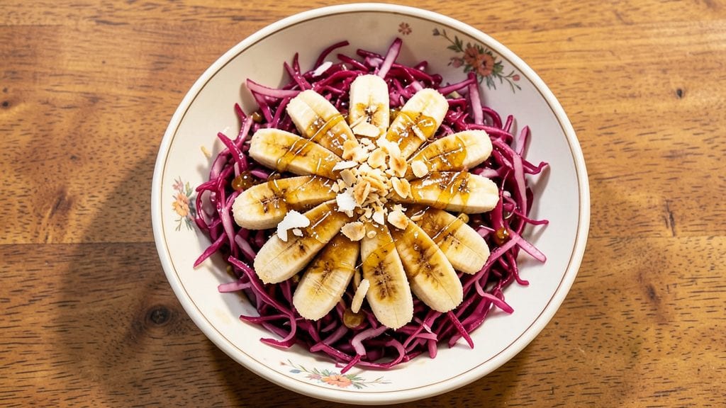 Banana Heart Salad Recipe: Tropical Creaminess With Crunchy Edges