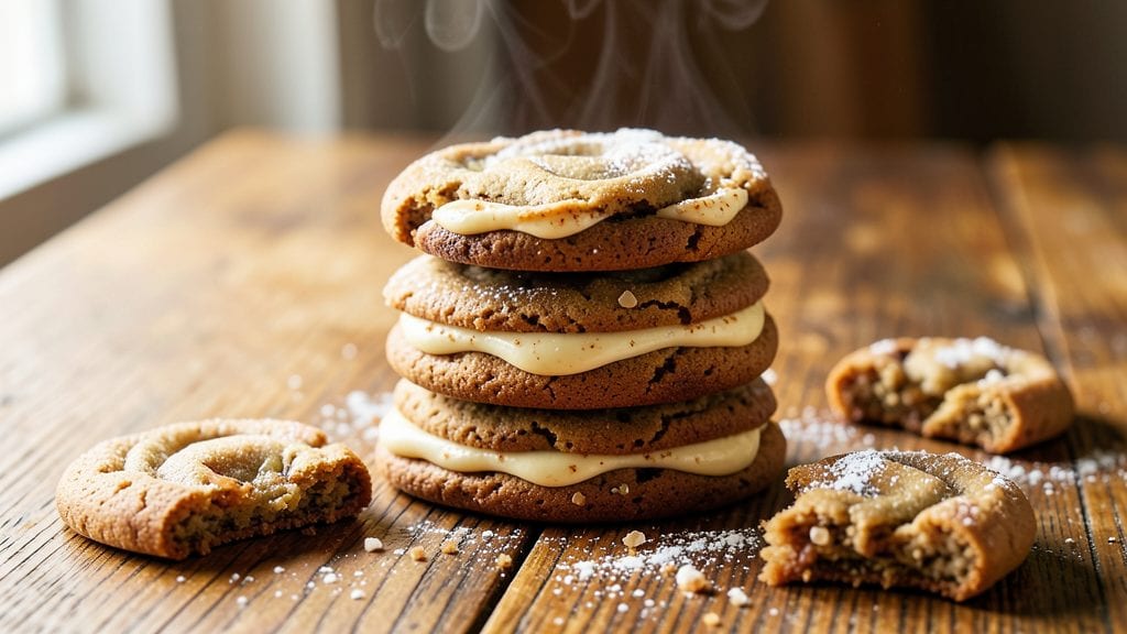 Betty Crocker Ginger Cream Cookies Recipe: Spiced Molten Hearts and Crispy Ginger Snap Crusts