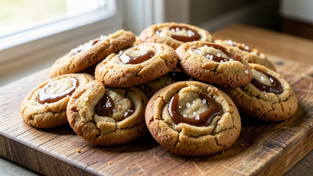 Biscoff Cookies Copycat Recipe: Festive Vanilla Swirls With Toasted Almond Topping