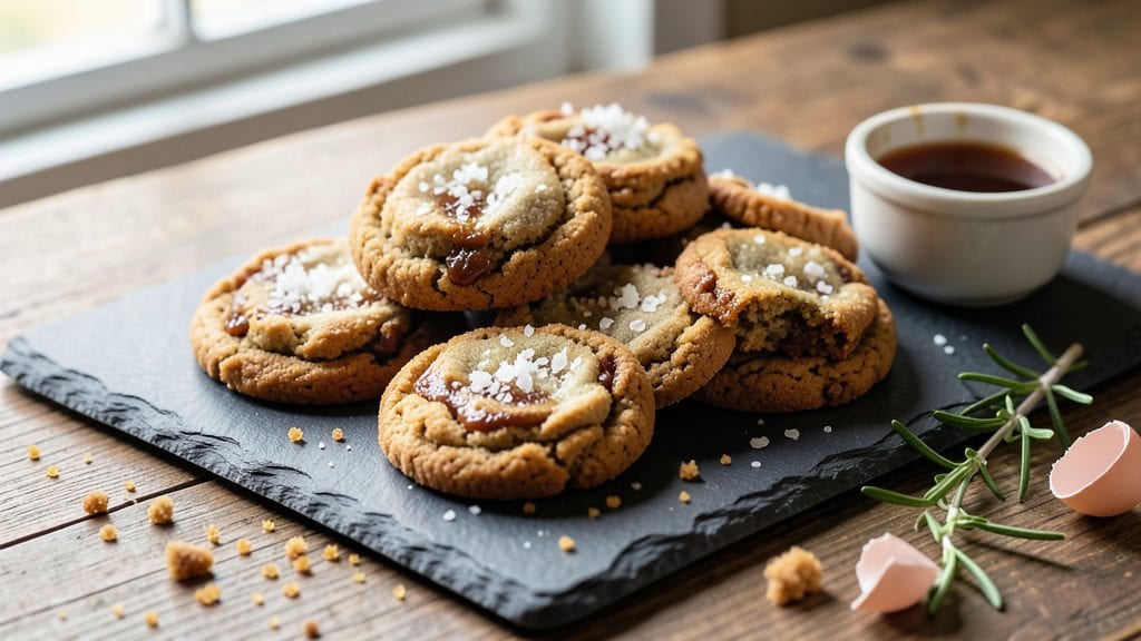 Bourbon Cookies Recipe: Boozy Caramelized Crunch With Gooey Centers