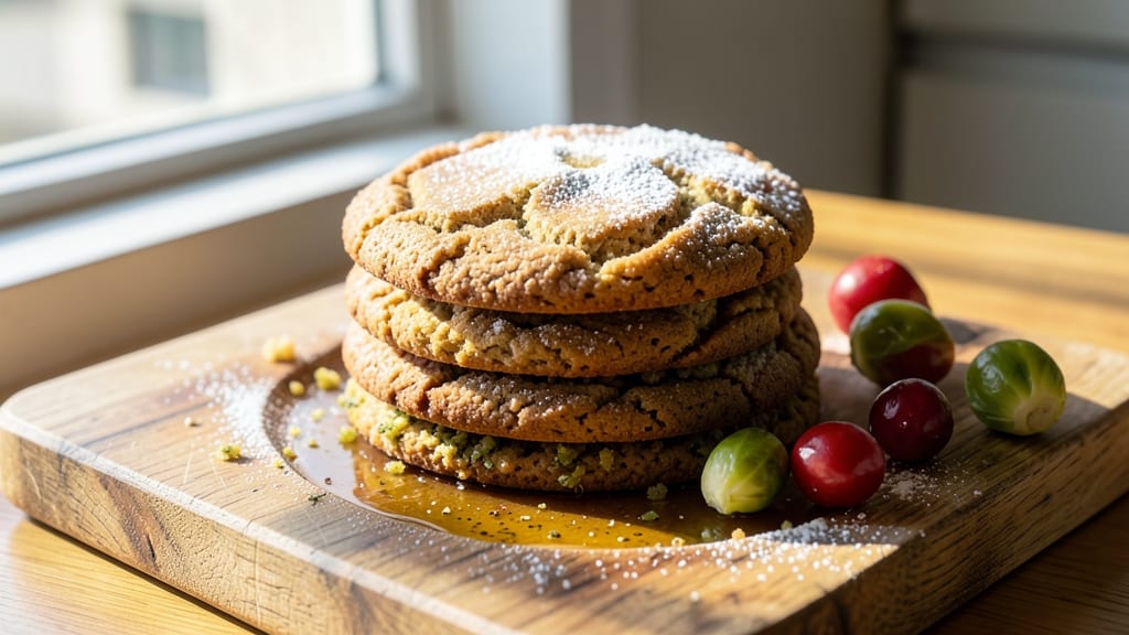 Brussels Sprouts Cookies Recipe: Crunchy Edges and Hidden Veggie Surprise