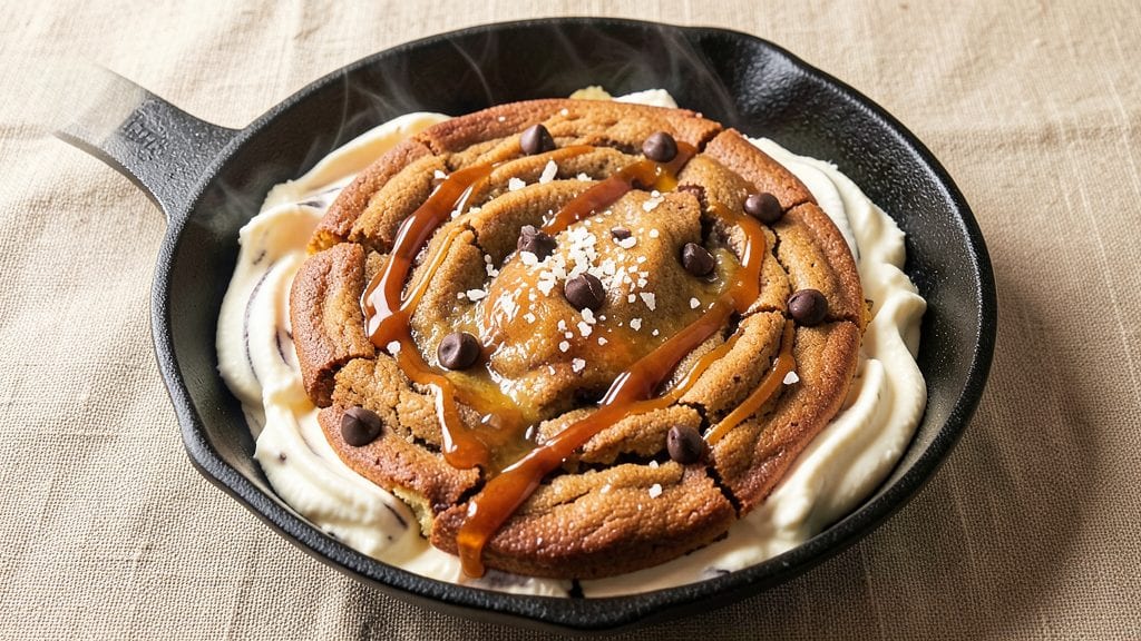 Chili's Cookie Skillet Recipe: Warm Cinnamon-Sugar Crunch with Gooey Chocolate Drizzle