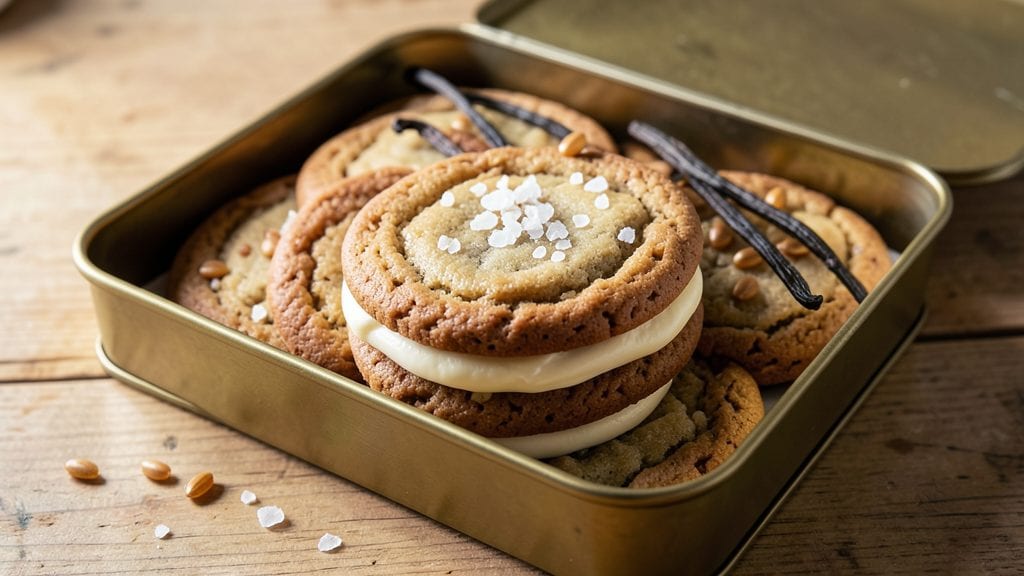 Cookie Box Recipe: Festive Layered Crunch With Vanilla-Kissed Centers