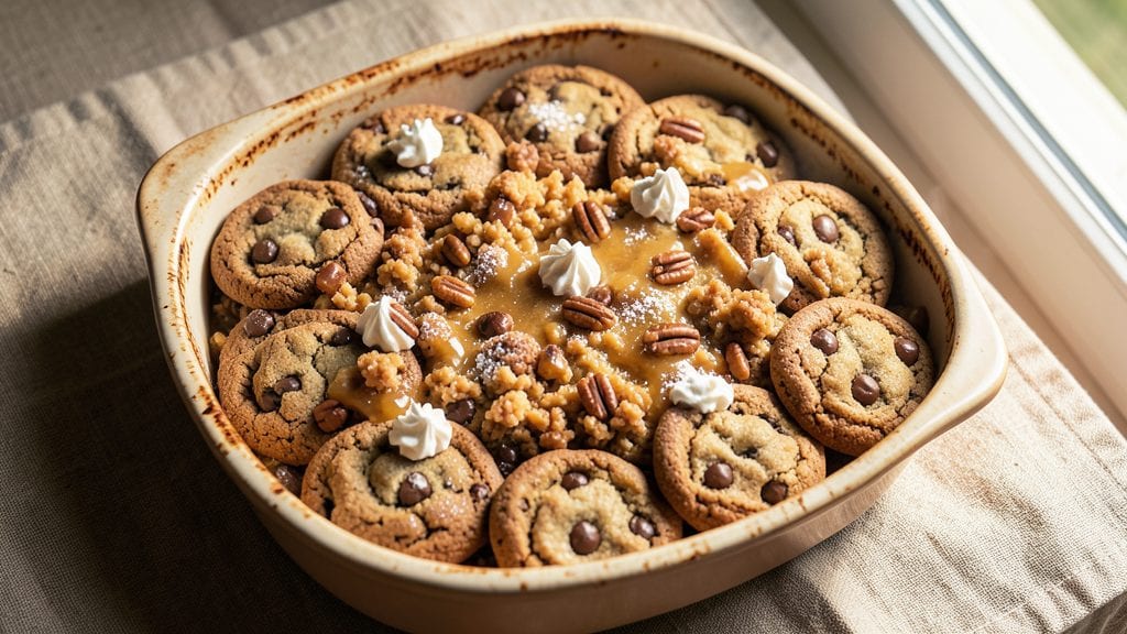 Cookie Cobbler Recipe: Buttery Vanilla Swirls With Warm Brown Sugar Crunch