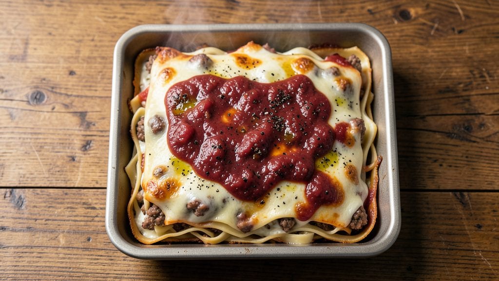 Cookie Sheet Lasagna Recipe: Layered Comfort Baked to Golden Crisp