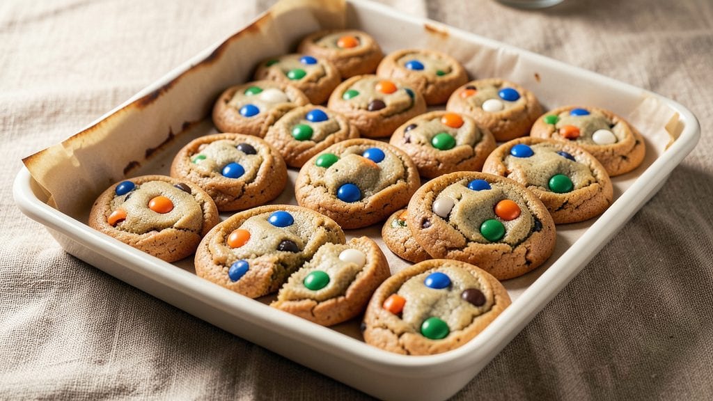 Cookies With Mini M&Ms Recipe: Festive Bites Packed With Colorful Crunch