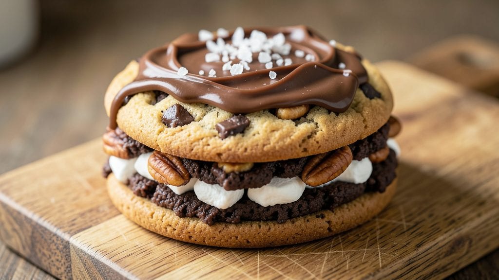 Copycat Crumbl Monster Cookie Recipe: Oatmeal Crunch Meets Gooey Chocolate Swirls