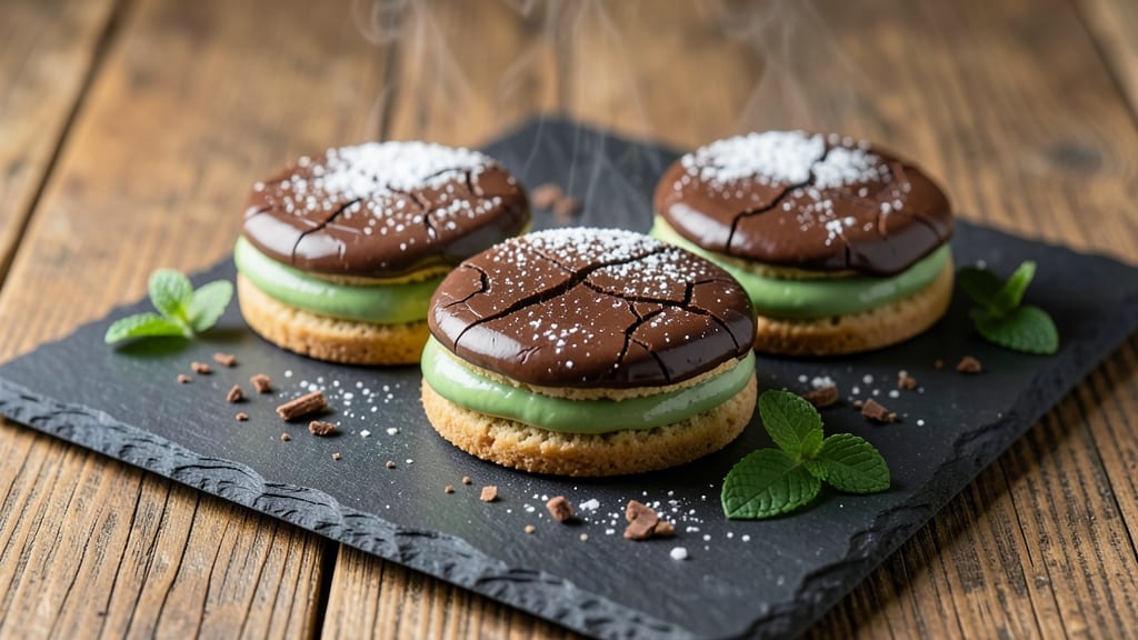 Copycat Thin Mint Cookies Recipe: Minty Chocolate Swirls Like Girl Scout Gold