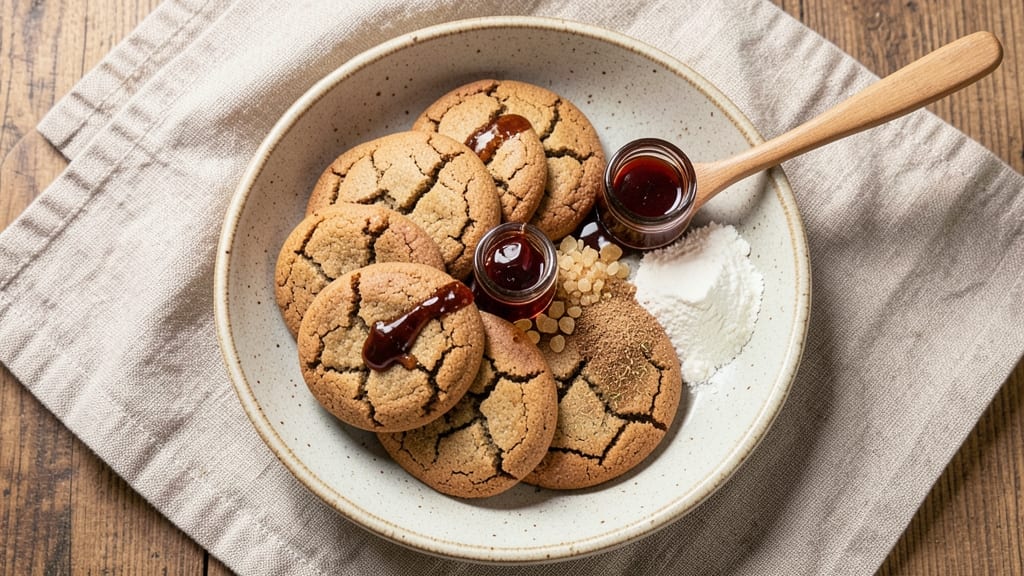 Ginderbread Cookie Recipe: Festive Spice and Molten Caramel Hearts