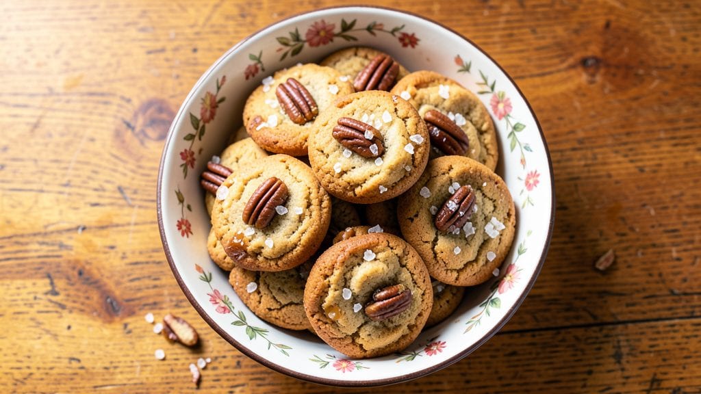 Grandma Ricke's Cookie Recipe: Homestyle Swirls With Toasted Pecan Crowns