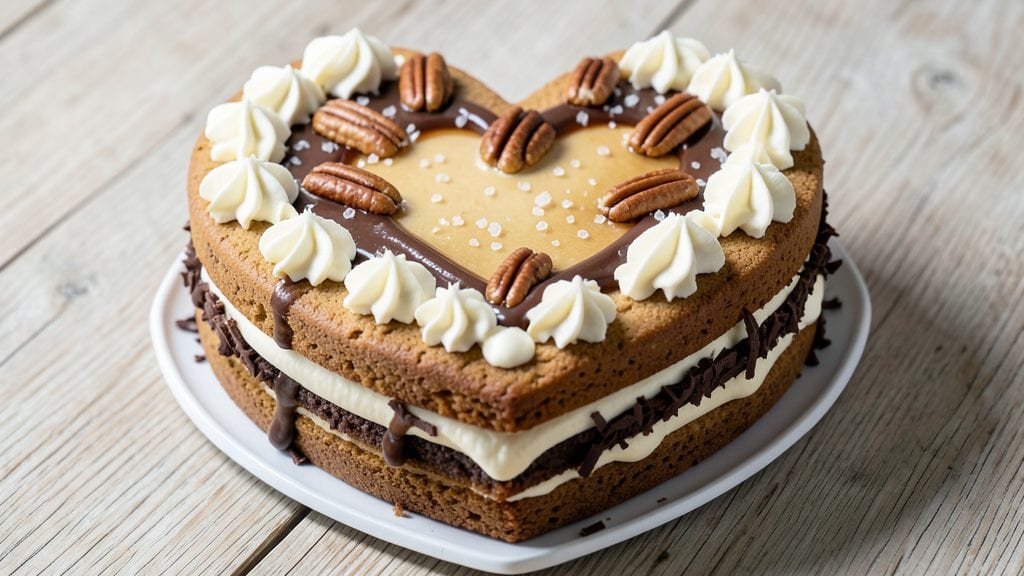 Heart-Shaped Cookie Cake Recipe: Festive Frosting and Crunch in One Bite