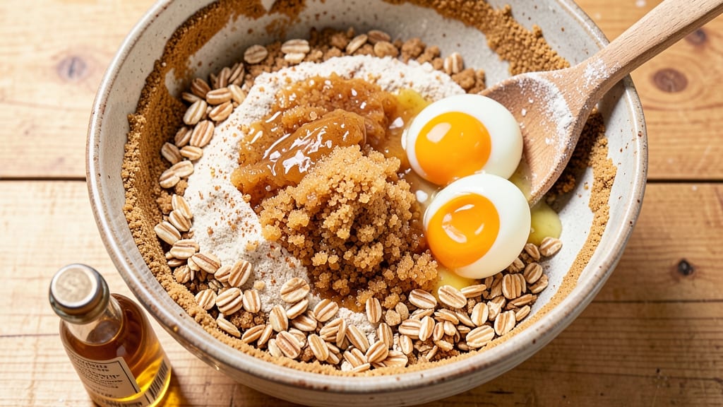 Hearty Cookie Recipe: Spiced Molten Centers With Crunchy Oat Crust