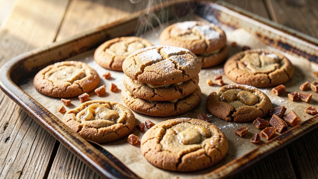 Heath Toffee Cookies Recipe: Fudgy Centers and Crunchy Toffee Bites