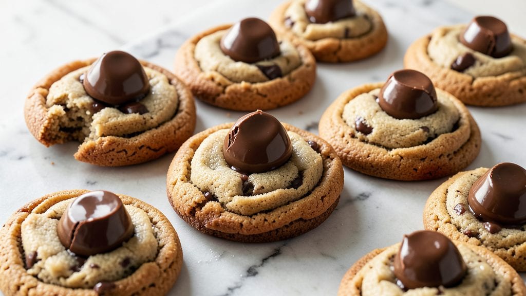 Hershey Kiss Cookies Recipe No Peanut Butter: Chocolatey Crunch With Silky Vanilla Swirls