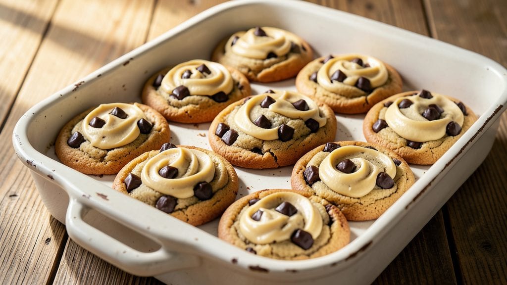 Hershey's Cookies and Cream Cookies Recipe: Chocolate-Chip Swirls With Vanilla Frosting Magic