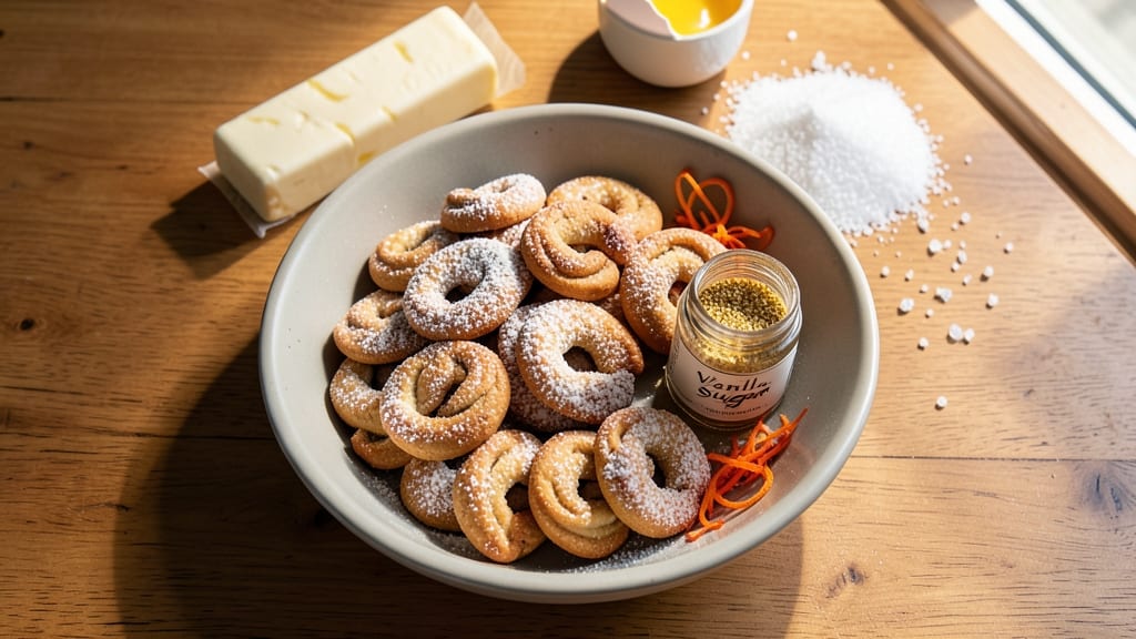 Kifli Cookies Recipe: Hungarian Butter Swirls with Festive Twist