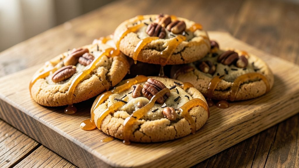 Kismet Cookies Recipe: Vanilla Bean Swirls and Crunchy Pecan Crowns