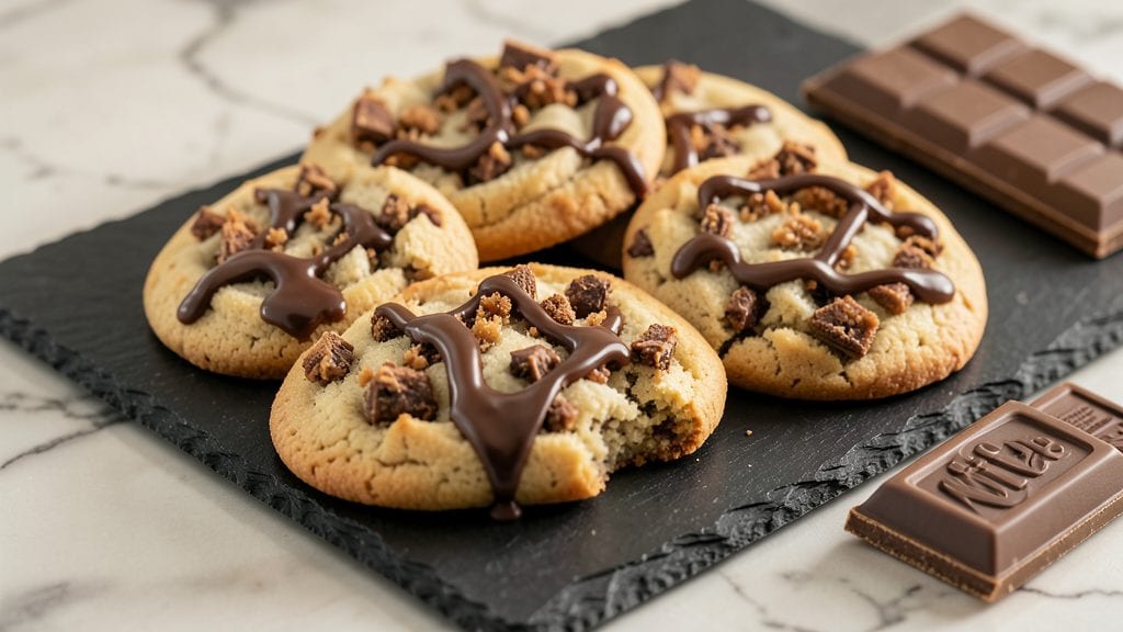 Kit Kat Candy Bar Cookies Recipe: Crunchy Wafer Bites with Melty Chocolate Magic
