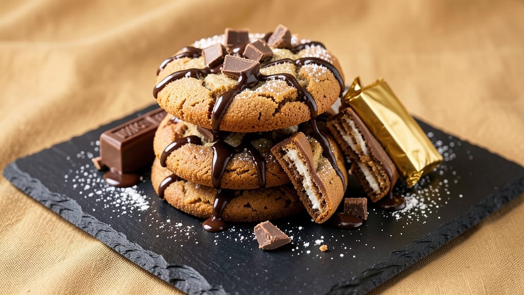 Kit Kat Cookies Recipe: Crunchy Wafer Layers and Gooey Filling Magic