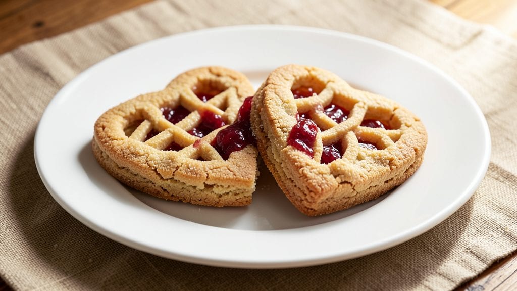 Linzer Heart Cookies Recipe: Almond-Filled Elegance With Lattice Crusts
