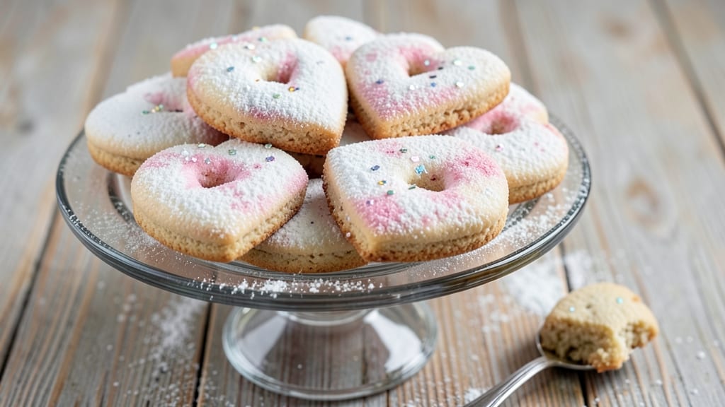 Mini Heart Sugar Cookies Recipe: Frosting-Filled Love in 3 Bites