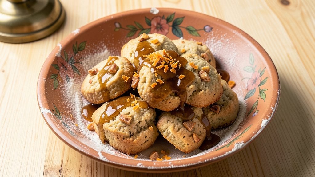 Old-Fashioned Biscuit or Cookie Recipe Using Ginger and Karo Syrup: Spiced Molten Centers With Caramelized Syrup Swirls