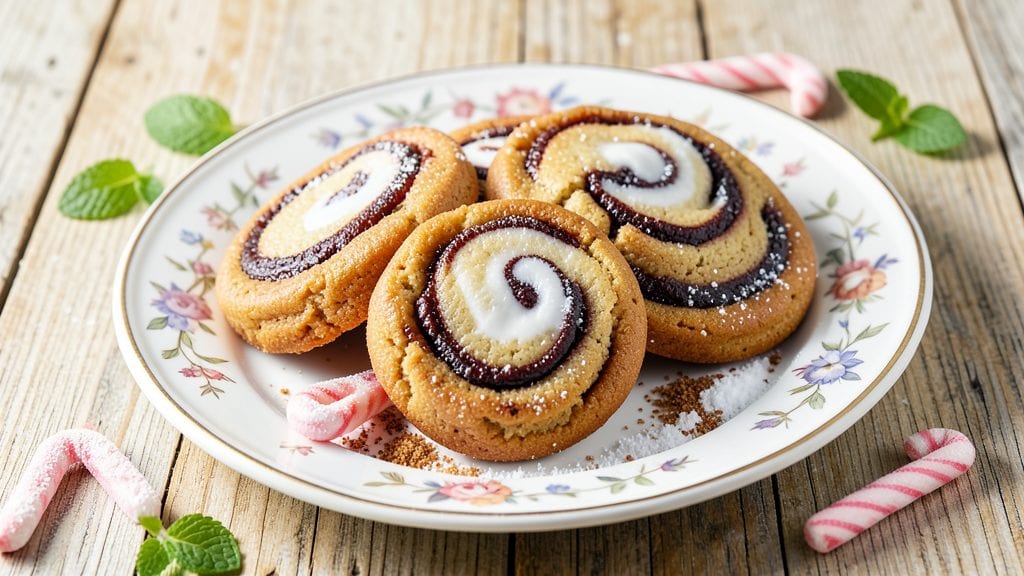 Old Fashioned Candy Cane Cookies Recipe: Peppermint Swirls With Festive Crunch