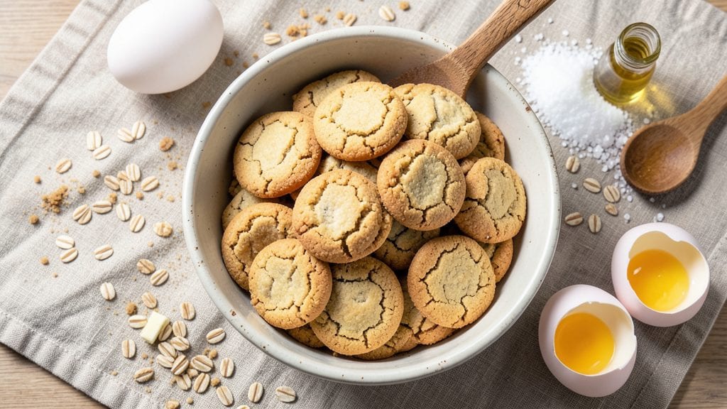 Old Fashioned Quaker Oats Cookies Recipe: Crunchy Oat Topping With Molten Vanilla Hearts