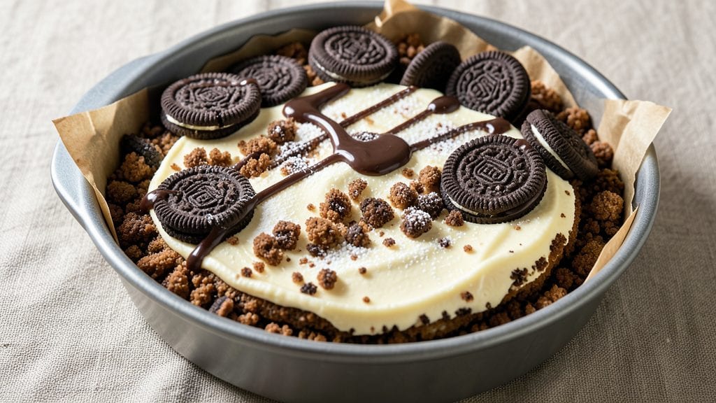 Oreo Cookies and Cream Cheesecake Recipe: Crunchy Crust and Creamy Swirls in One Bite