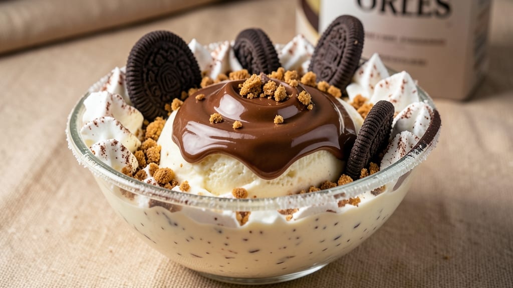 Oreo Cookies and Cream Ice Cream Recipe: Crunchy Bites and Creamy Swirls in Every Scoop