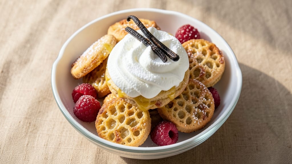 Pavlova Cookies Recipe: Crispy Meringue Rings With Vanilla Bean Filling
