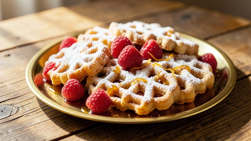 Pizelle Cookies Recipe: Crispy Rice Flour Crunch With Vanilla Swirls