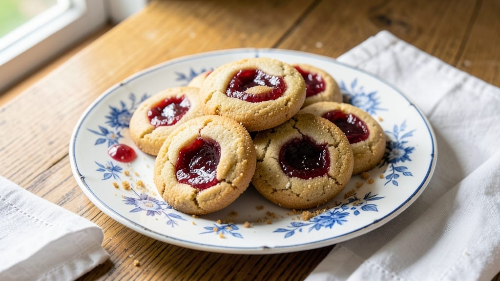 Raspberry Jelly Cookies Recipe: Tart-Sweet Burst in Every Bite
