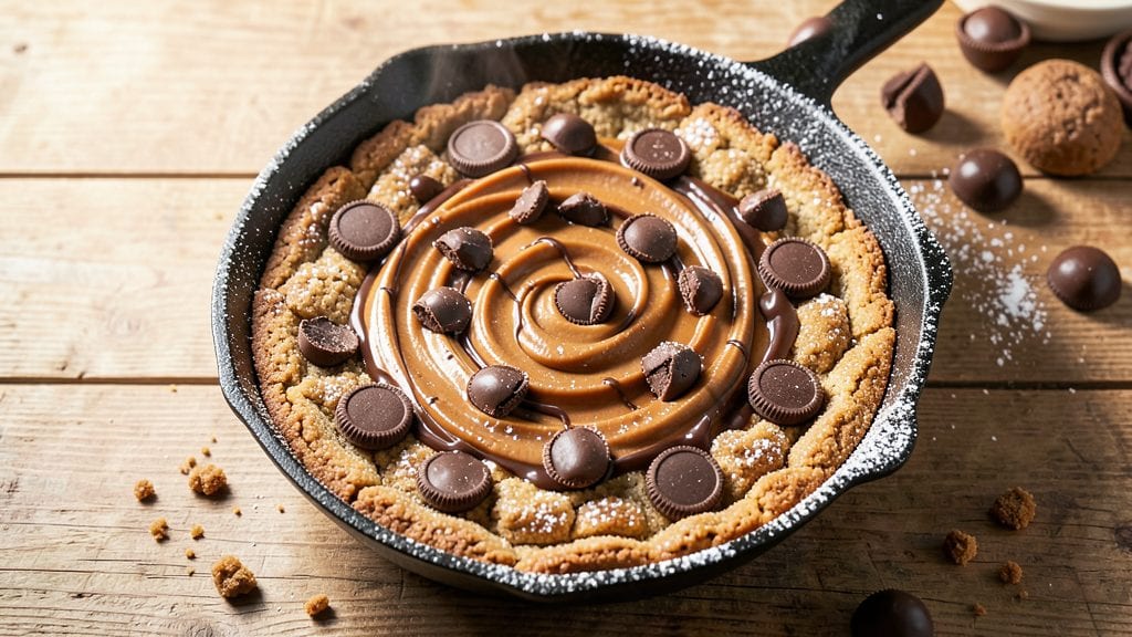 Reese's Cookie Skillet Recipe: One-Pan Fudgy Melting Magic