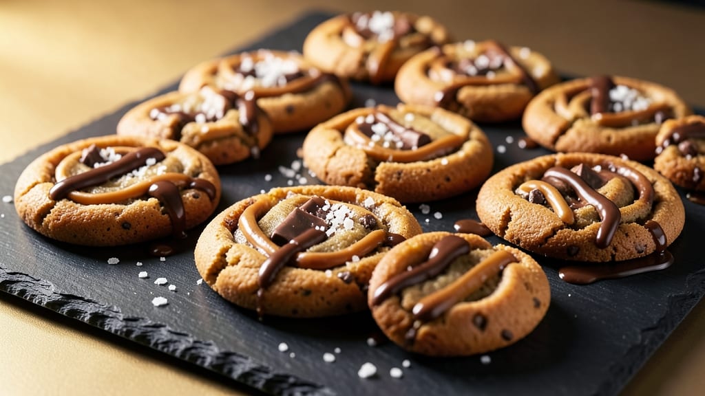 Snickers Candy Bar Cookies Recipe: Chocolatey Crunch With Gooey Peanut Butter Centers