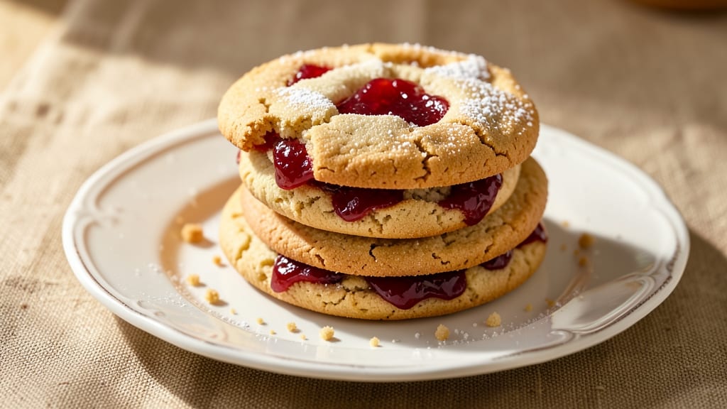 Strawberry Jam Cookies Recipe: Bursting With Fruit-Filled Joy