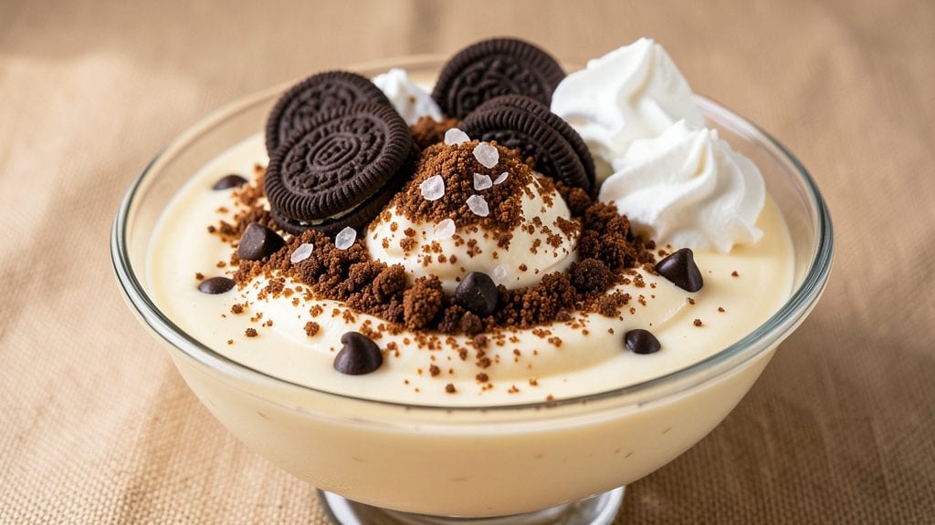 Vanilla Ice Cream With Oreos Recipe: Crunchy Cookie Layers in Creamy Vanilla Bliss